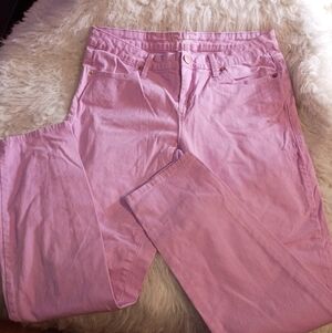 NO BO Low Rise Skinny Pink